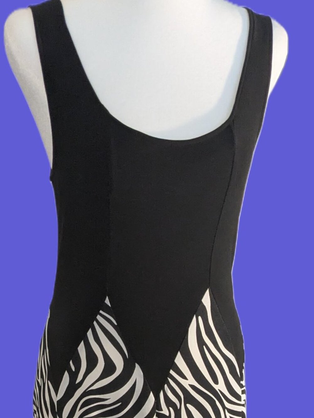 JFW Black and White Maxi Dress